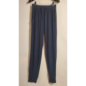 Cozy Earth Ultra Soft Bamboo Jogger Drawstring Sweatpants Womens Size XS Pockets